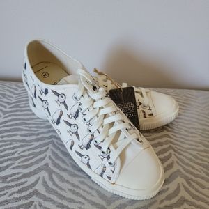 NIB Limited Edition Po-Zu Star Wars Porg Canvas Sneakers/Shoes (Size US 8)